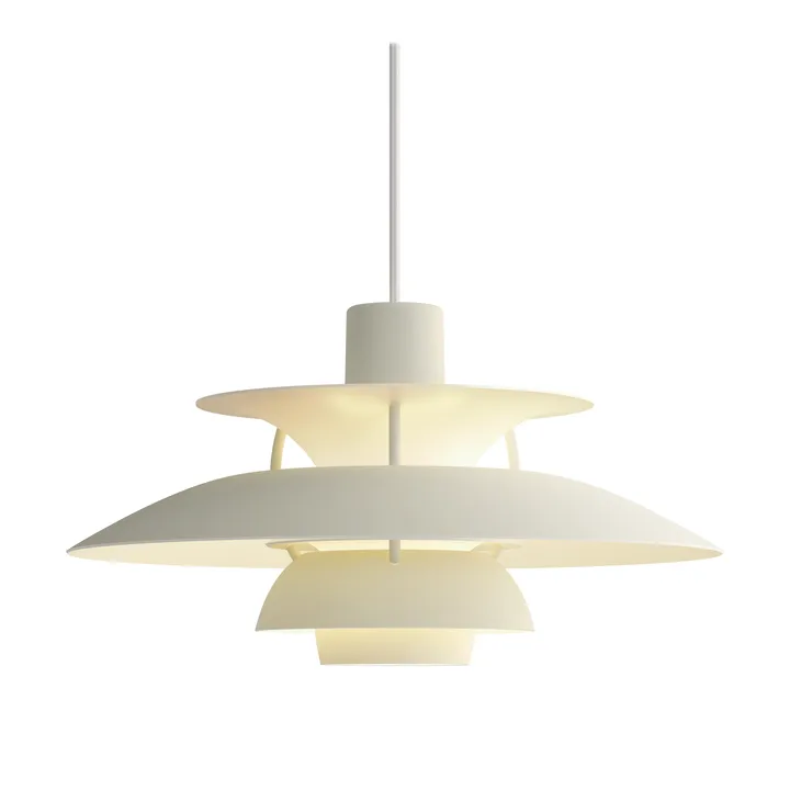 PH 5 pendant light - Ø300, Monochrome pale pewter - Louis Poulsen