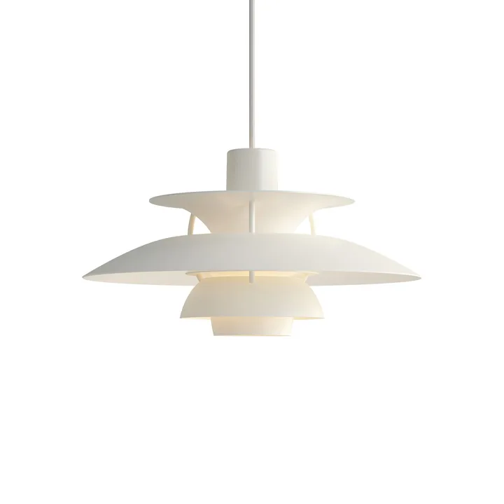 PH 5 pendant light - Ø300, Monochrome white - Louis Poulsen