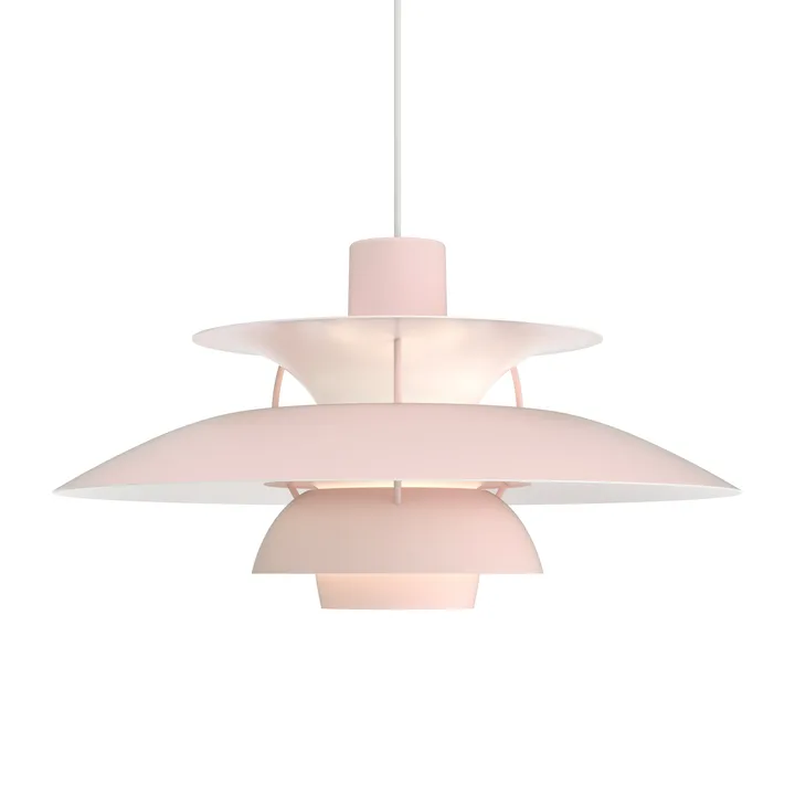 PH 5 pendant light - Ø500, Light pink - Louis Poulsen