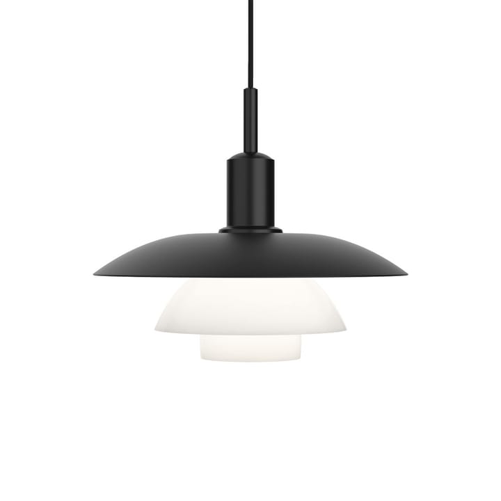 PH 5/5 LED pendant lamp - Black metal-glass - Louis Poulsen