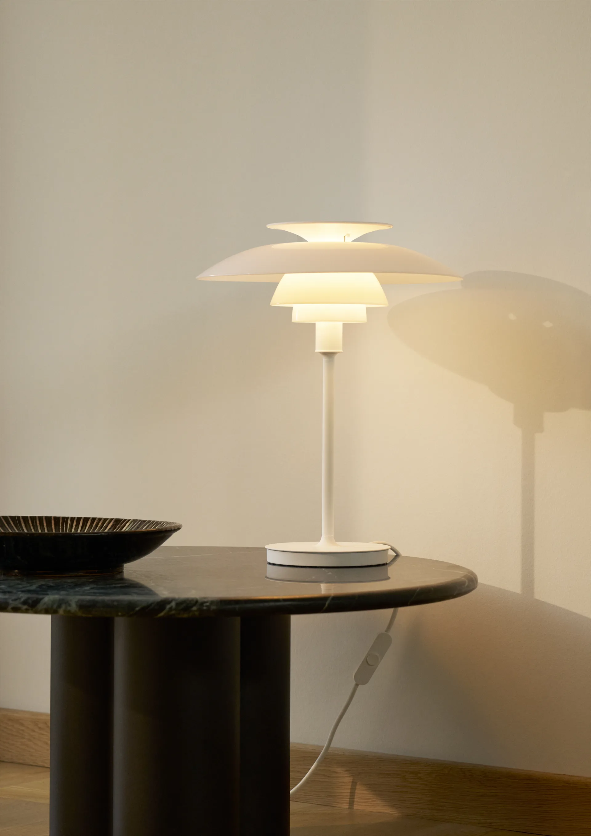 PH 80 table lamp, White opal, white Louis Poulsen