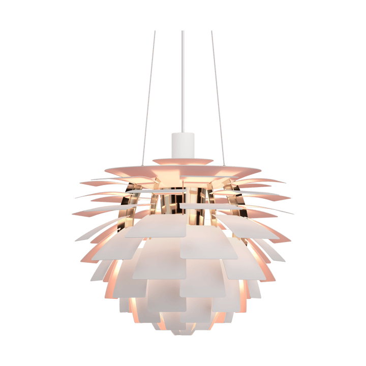 PH Artichoke Anniversary edition pendant lamp - Matte white-pale rose Ø48 cm - Louis Poulsen