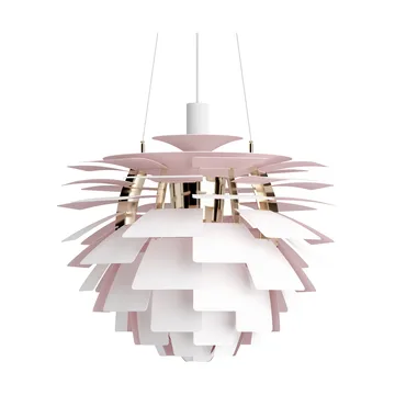 PH Artichoke Anniversary edition pendant lamp - Matte white-pale rose Ø60 cm - Louis Poulsen