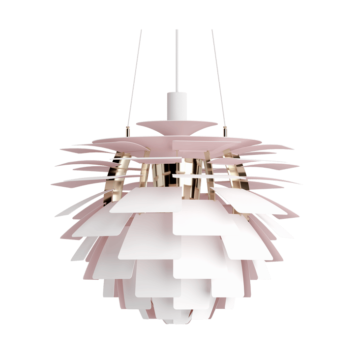 PH Artichoke Anniversary edition pendant lamp - Matte white-pale rose Ø60 cm - Louis Poulsen