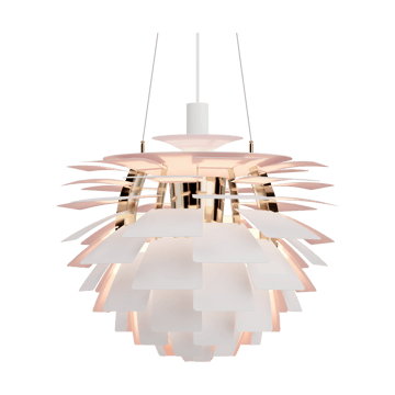 PH Artichoke Anniversary edition pendant lamp - Matte white-pale rose Ø60 cm - Louis Poulsen