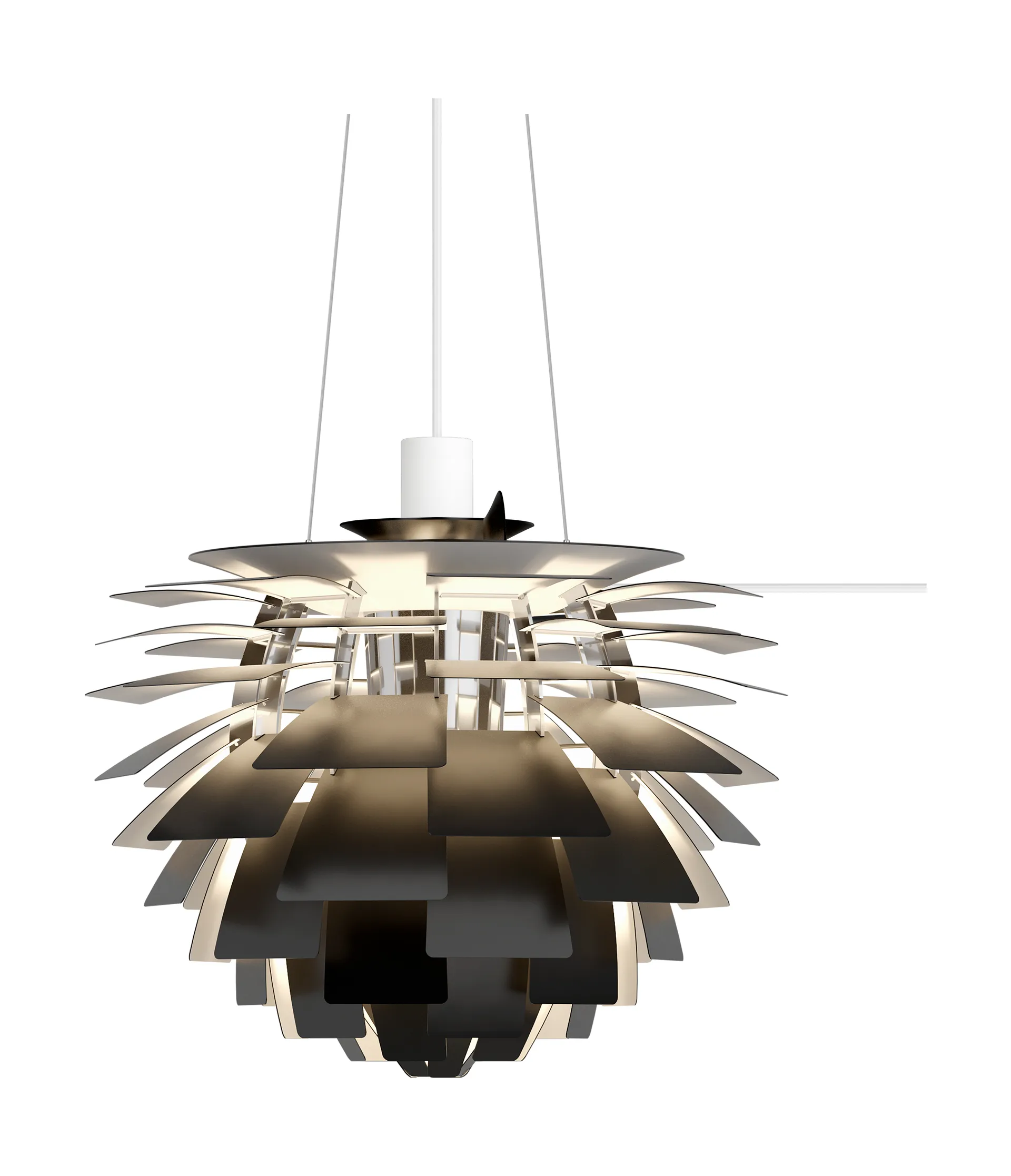 PH Artichoke pendant lamp Ø48 cm, Black Louis Poulsen