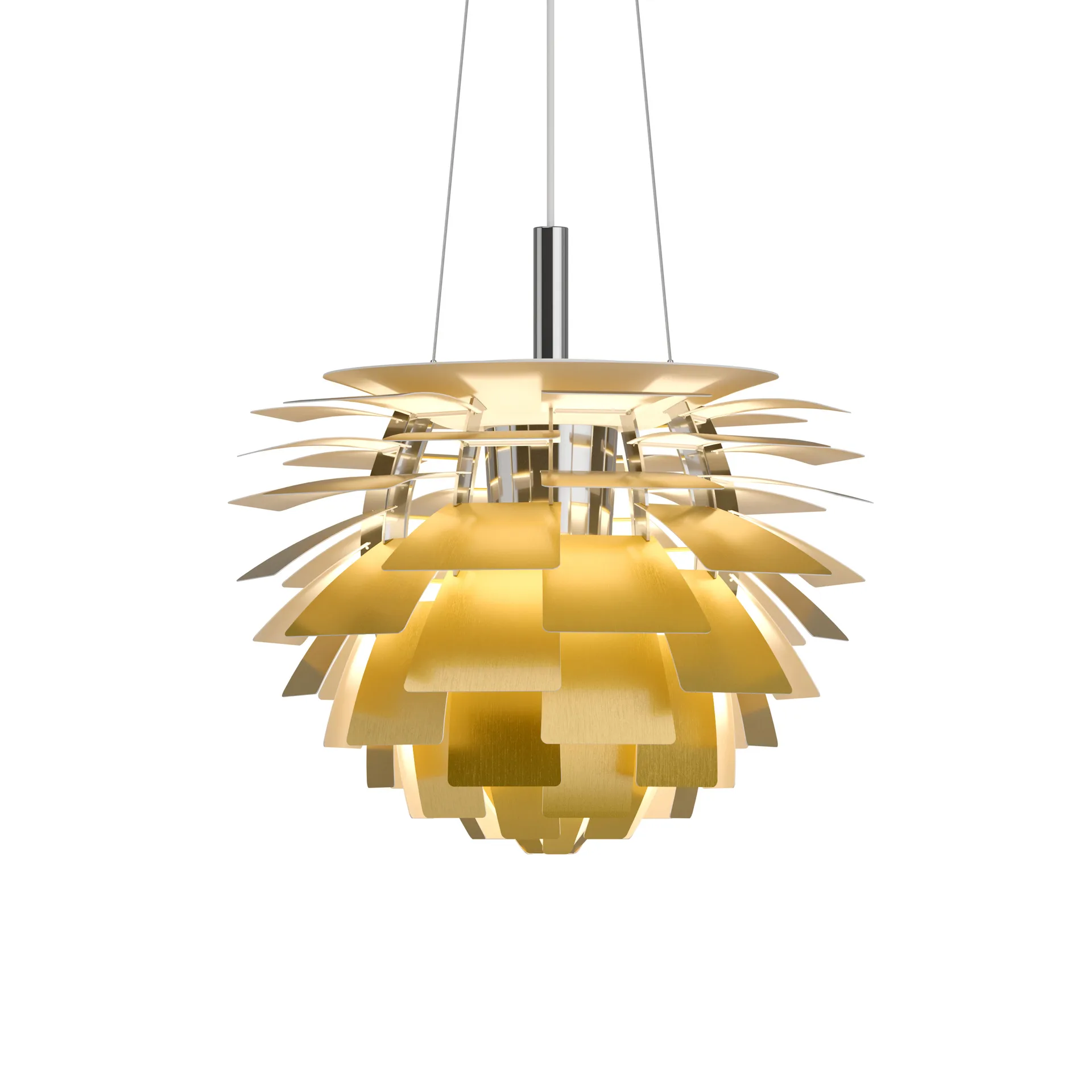 PH Artichoke pendant lamp Ø48 cm, Brass Louis Poulsen