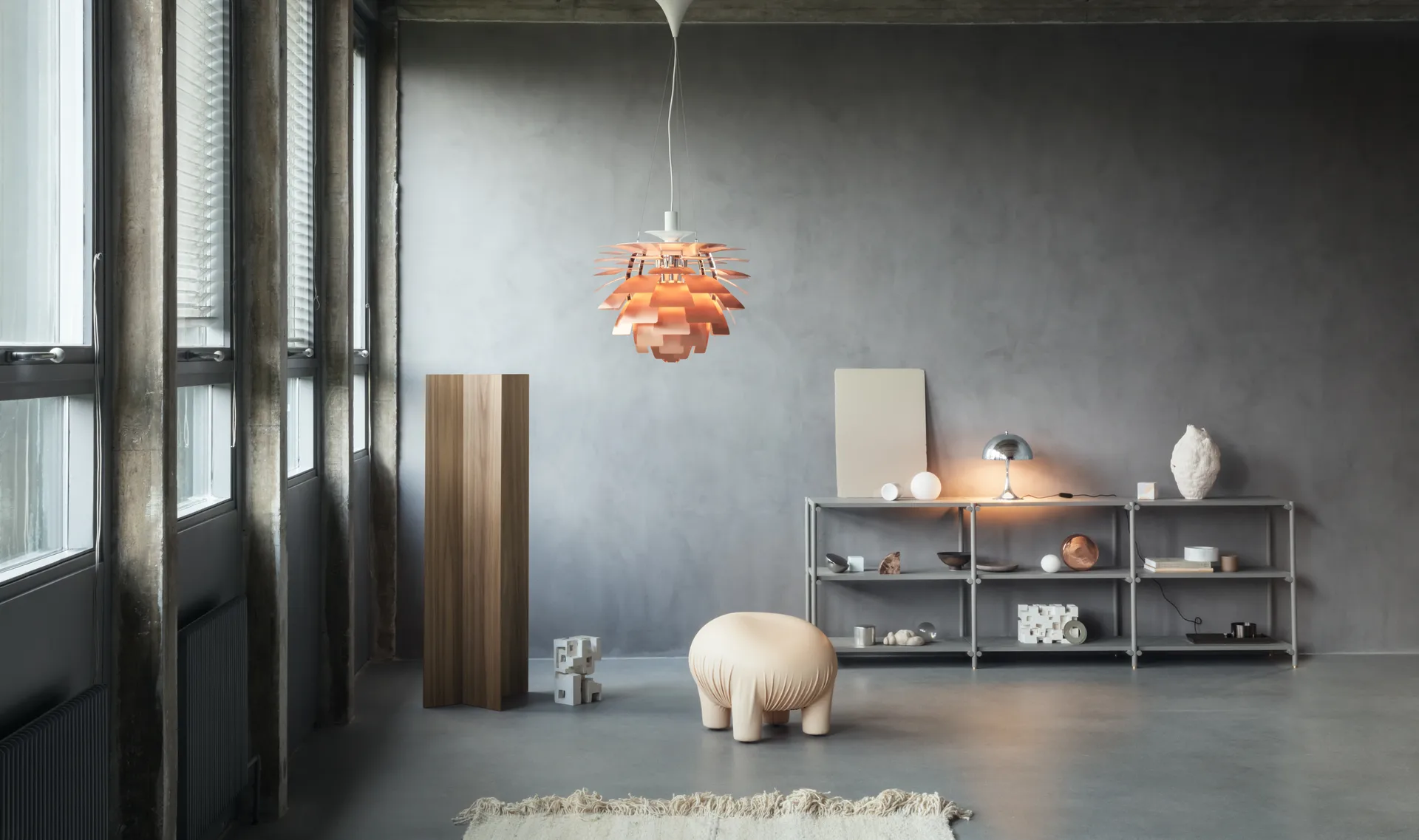 PH Artichoke pendant lamp Ø48 cm, Copper Louis Poulsen