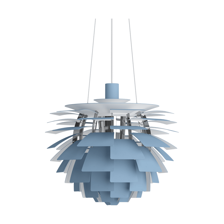 PH Artichoke pendant lamp Ø48 cm - Dusty blue-high lustre chrome plated - Louis Poulsen