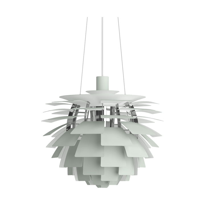 PH Artichoke pendant lamp Ø48 cm - Dusty green-high lustre chrome plated - Louis Poulsen