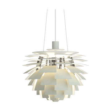 PH Artichoke pendant lamp Ø48 cm - Dusty green-high lustre chrome plated - Louis Poulsen