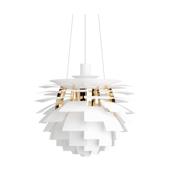 PH Artichoke pendant lamp Ø48 cm - Soft white-brass metallised - Louis Poulsen