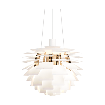 PH Artichoke pendant lamp Ø48 cm - Soft white-brass metallised - Louis Poulsen