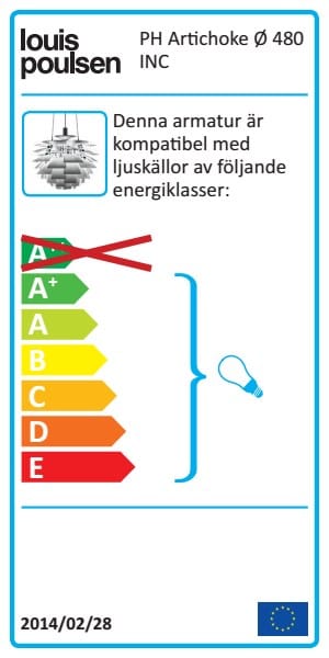 PH Artichoke pendant lamp Ø48 cm - Stainless steel - Louis Poulsen