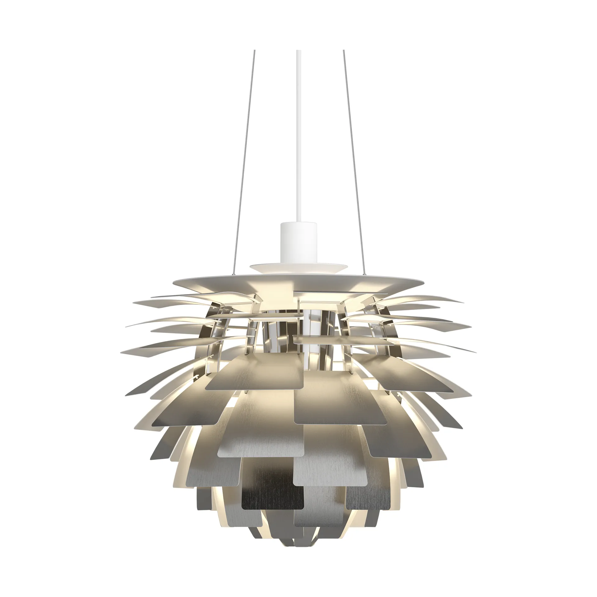 PH Artichoke pendant lamp Ø48 cm, Stainless steel Louis Poulsen