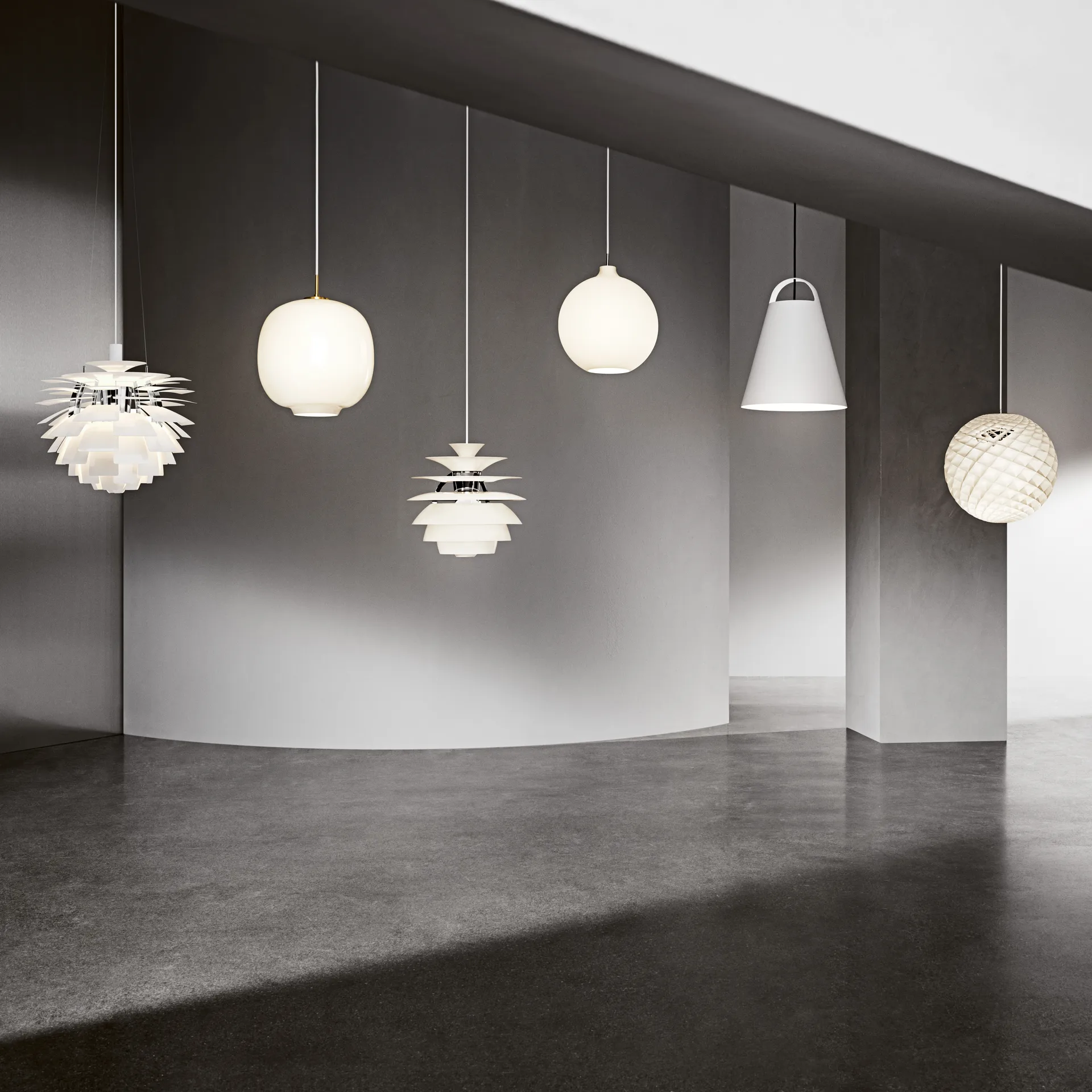 PH Artichoke pendant lamp Ø48 cm, White Louis Poulsen