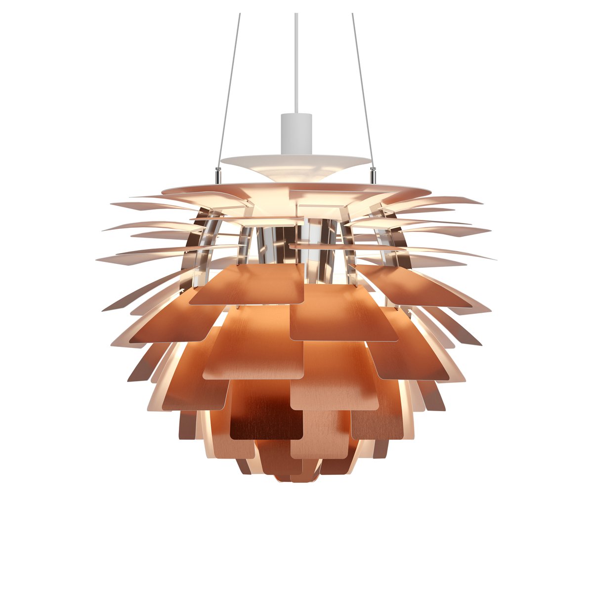 Louis Poulsen PH Artichoke pendant lamp o60 cm Copper