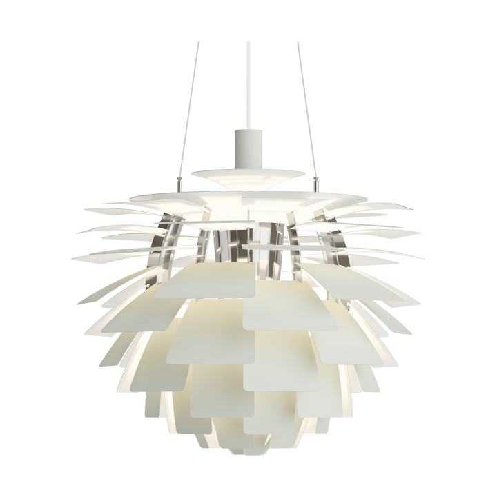 PH Artichoke pendant lamp Ø60 cm, Dusty green-high lustre chrome plated Louis Poulsen