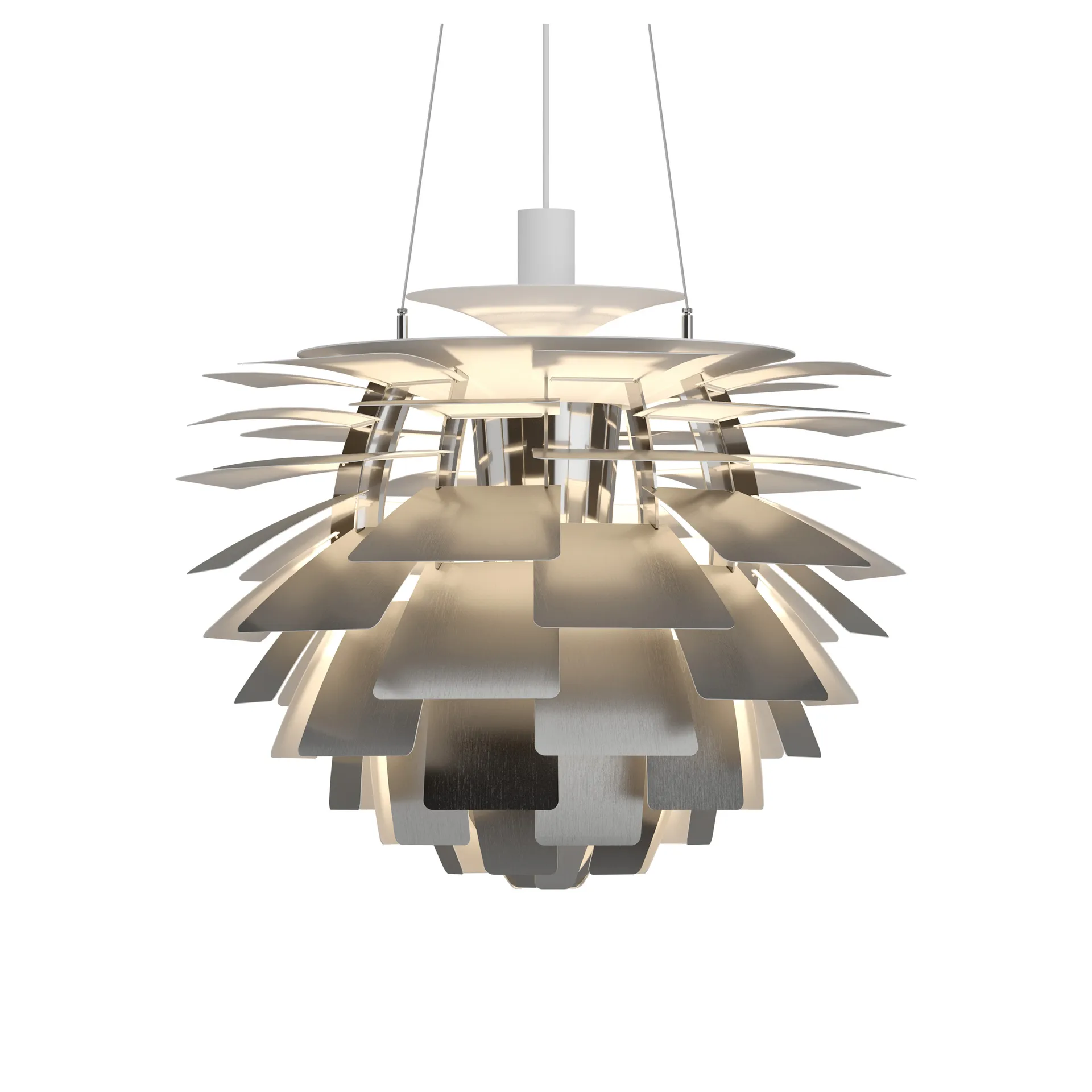 PH Artichoke pendant lamp Ø60 cm, Stainless steel Louis Poulsen