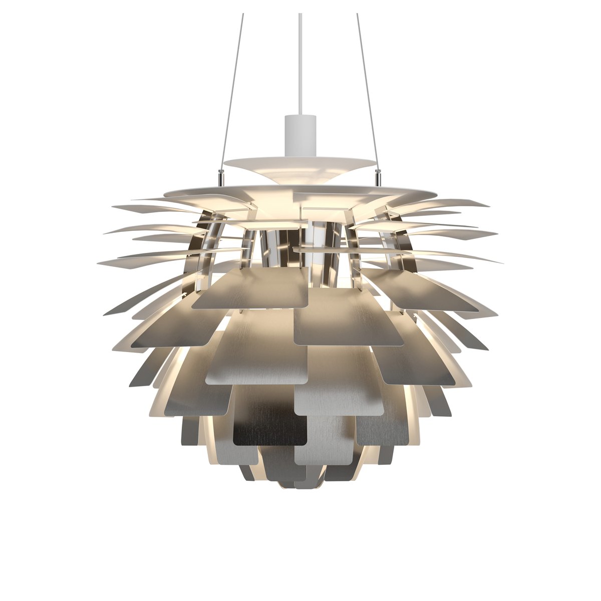 Louis Poulsen PH Artichoke pendant lamp o60 cm Stainless steel