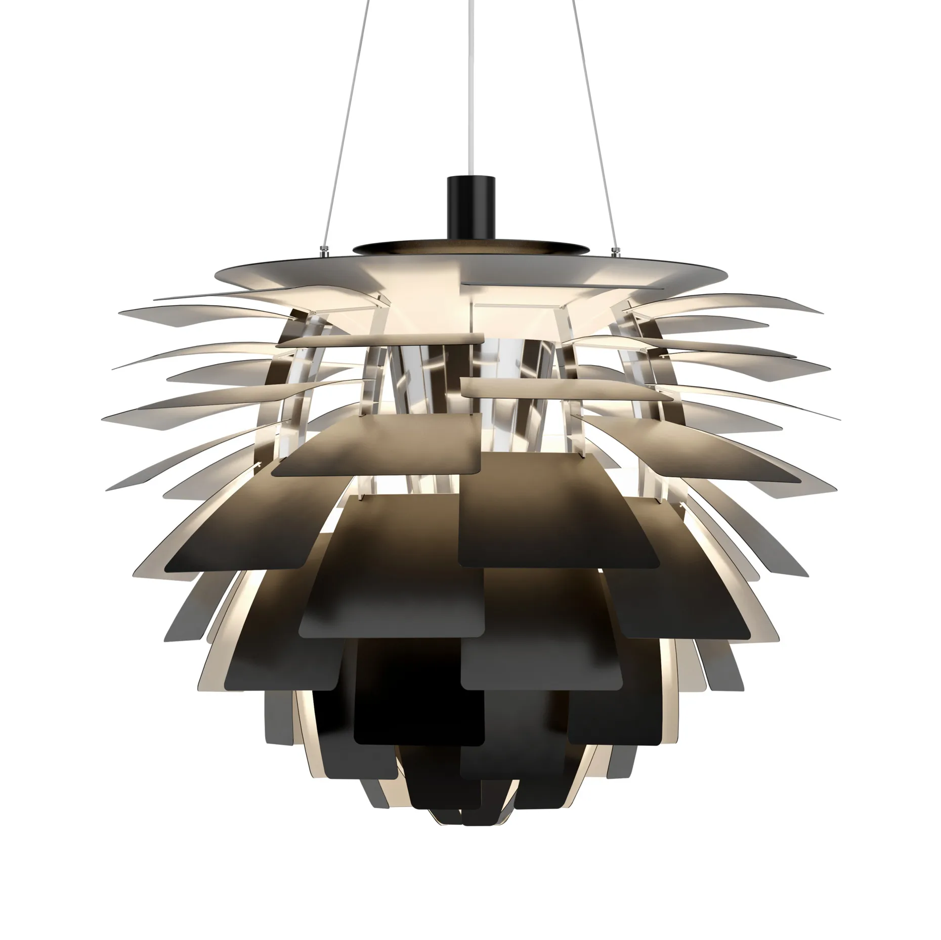 PH Artichoke pendant lamp Ø72 cm, Black Louis Poulsen