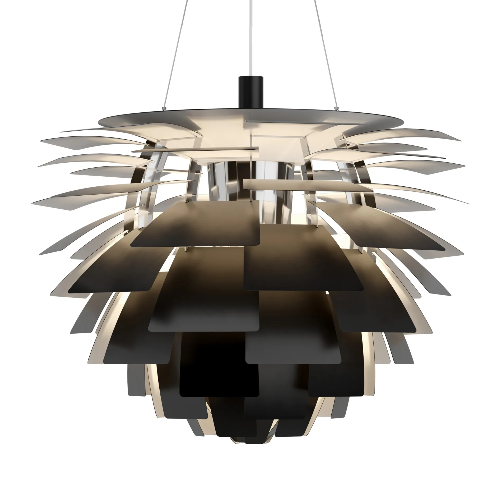 PH Artichoke pendant lamp Ø84 cm, Black Louis Poulsen