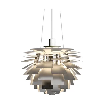 PH Artichoke pendant lamp LED - Brushed steel, Ø48 cm - Louis Poulsen