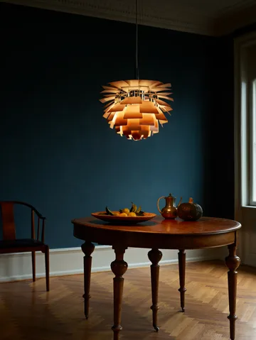 PH Artichoke pendant lamp LED - Copper, Ø48 cm - Louis Poulsen