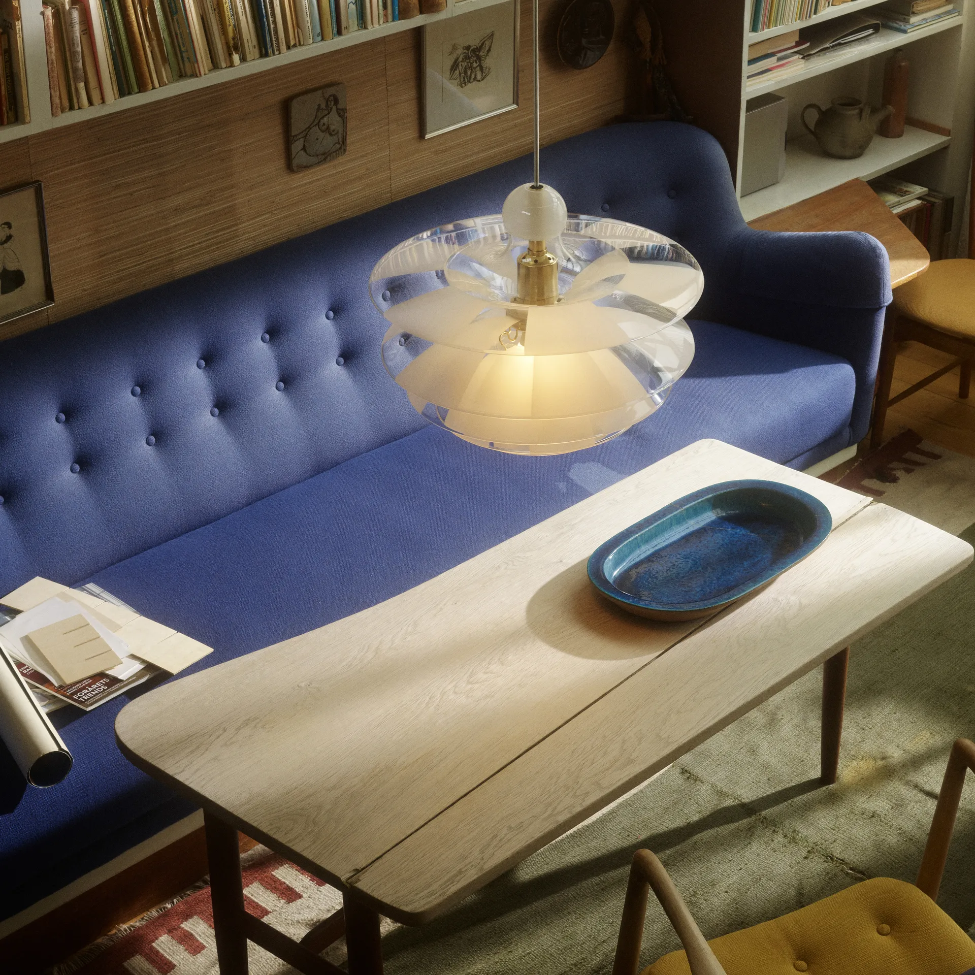 PH Septima pendant lamp Ø50 cm, Glass Louis Poulsen