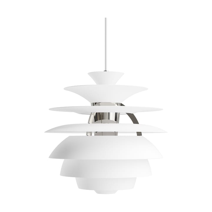 PH Snowball pendant lamp - Soft white-chrome - Louis Poulsen
