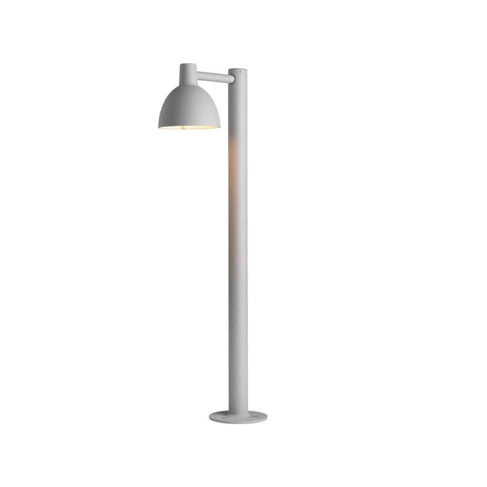 Louis Poulsen Toldbod 155 bollard Aluminum | Scandinavian Design | Silver-coloured