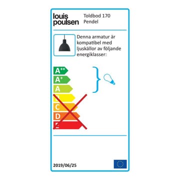 Toldbod 170 pendant lamp - Light  grey - Louis Poulsen