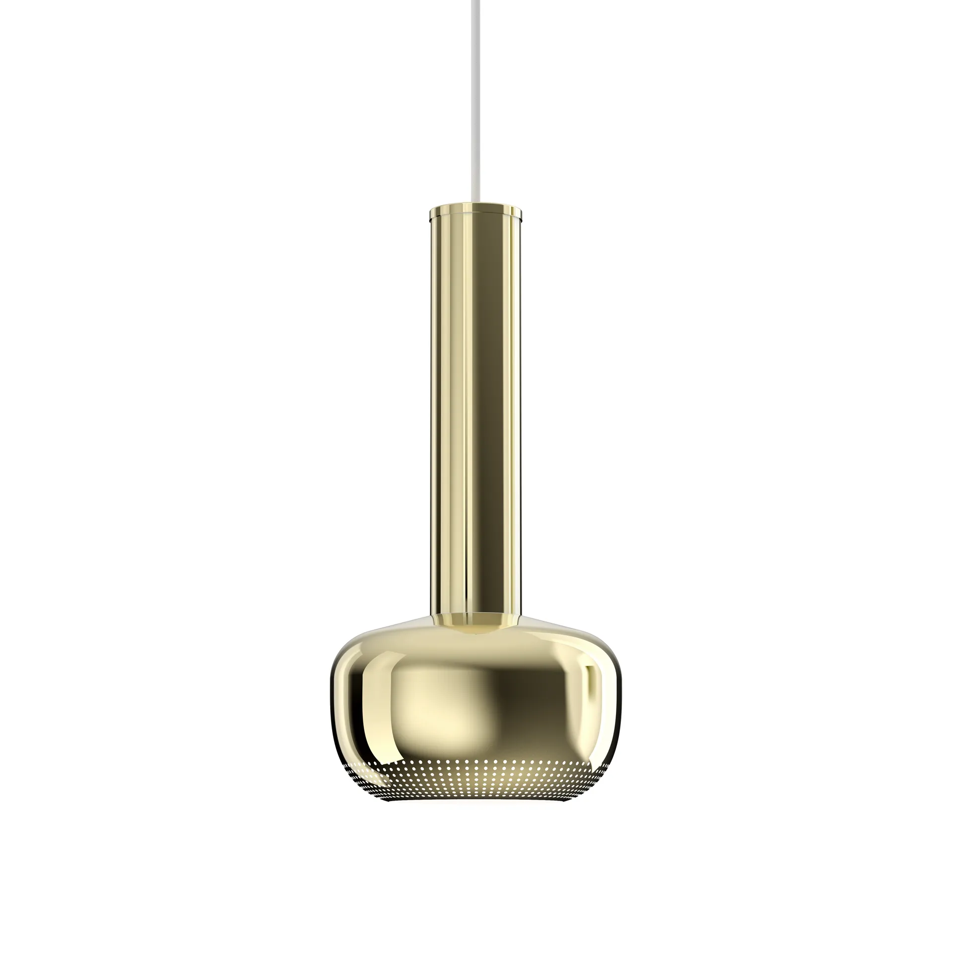 VL 56 pendant lamp, Polished brass Louis Poulsen