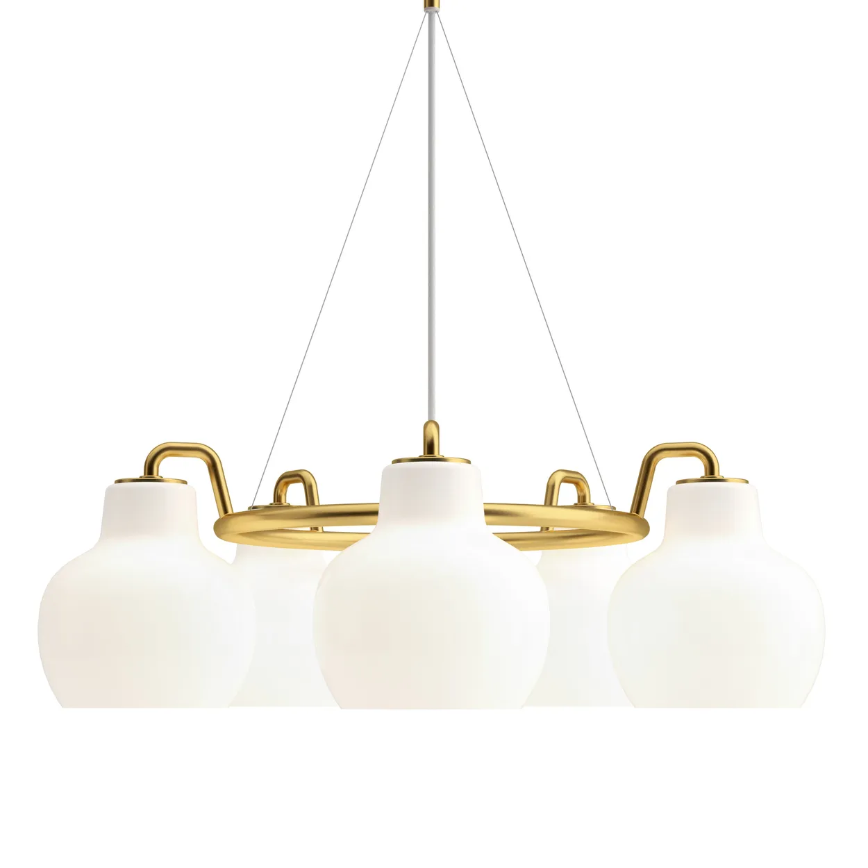 Louis Poulsen VL Ring Crown 3-5-7 pendant lamp 5 | Scandinavian Design | Pendant lamps | White