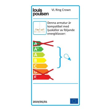 VL Ring Crown 3-5-7 pendant lamp - 5 - Louis Poulsen