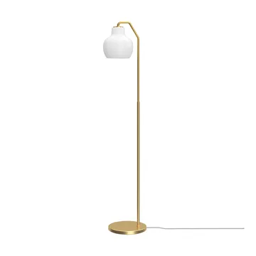 VL Ring Crown floor lamp - Brass-opal glass - Louis Poulsen