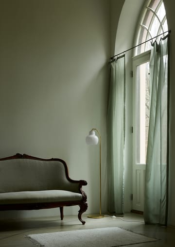 VL Ring Crown floor lamp - Brass-opal glass - Louis Poulsen