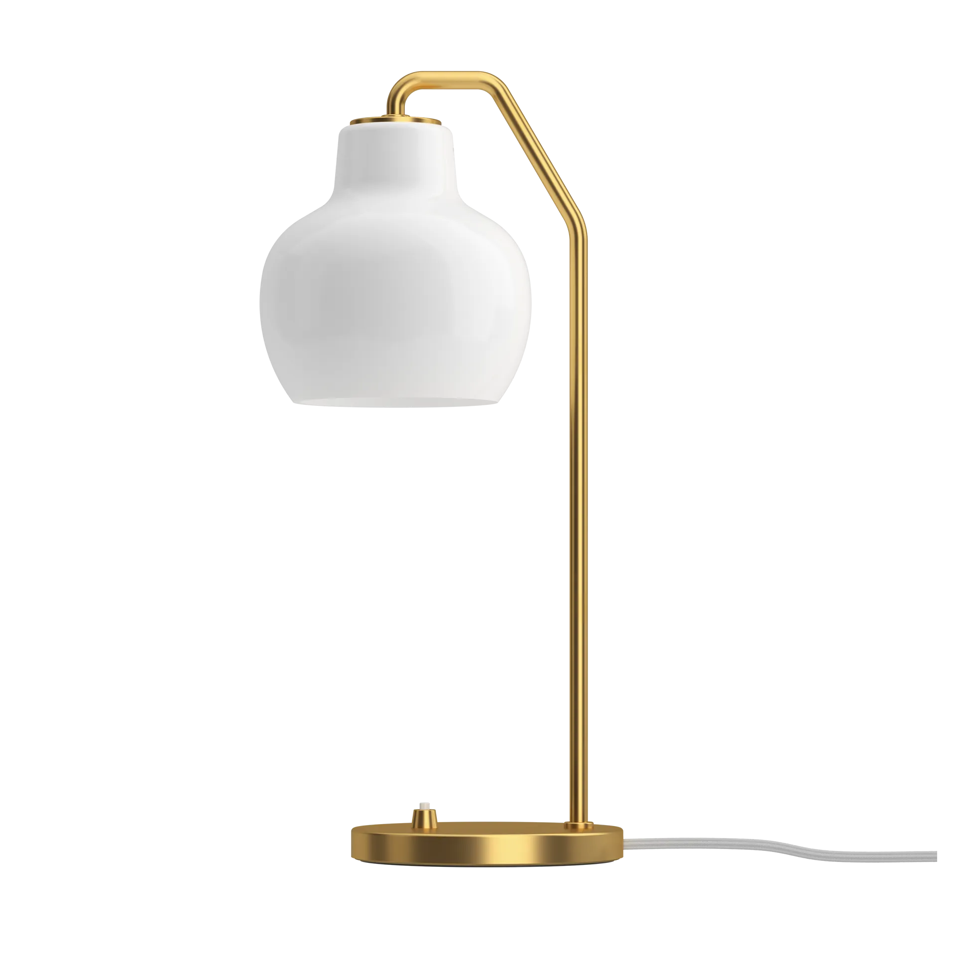 VL Ring Crown table lamp Ø15 cm, Brass-opal glass Louis Poulsen