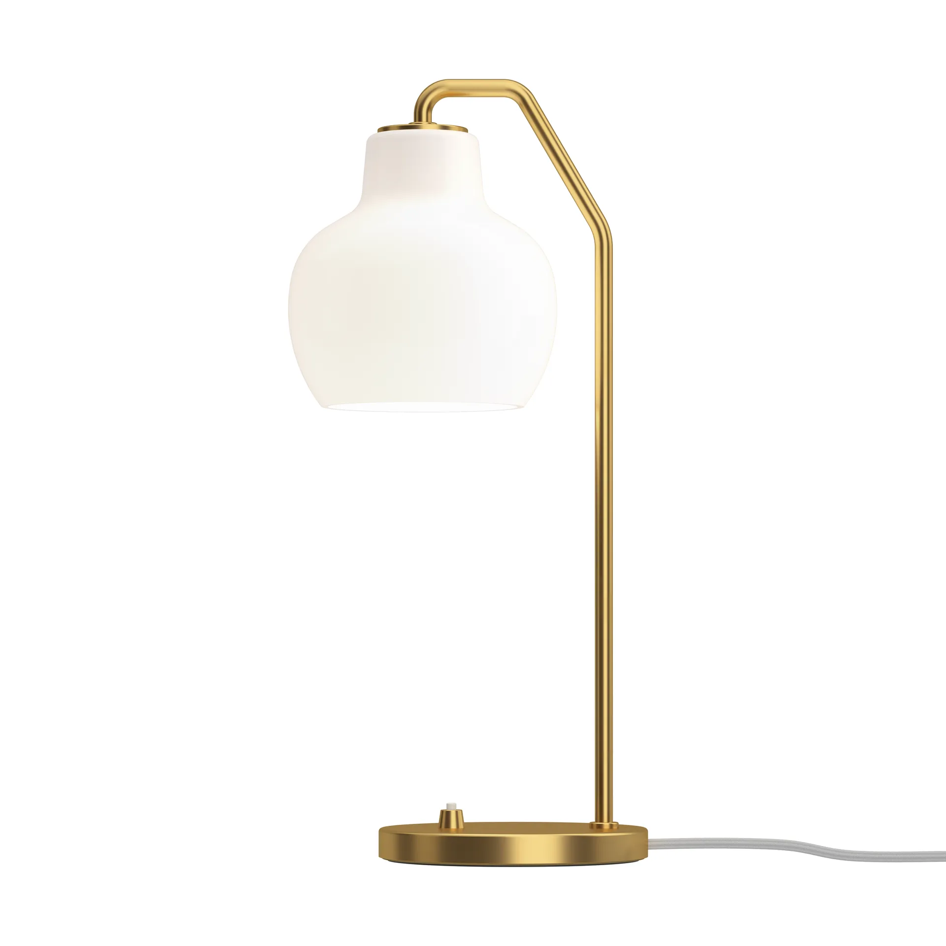 VL Ring Crown table lamp Ø15 cm, Brass-opal glass Louis Poulsen