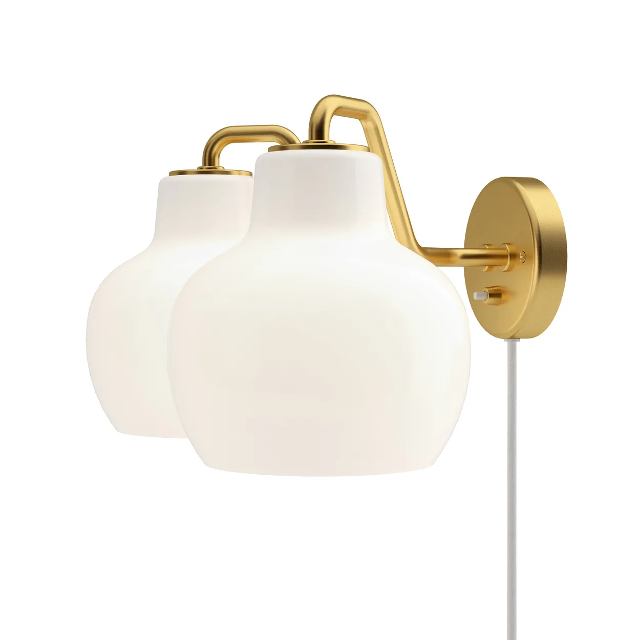 Louis Poulsen VL Ring Crown wall lamp 2 | Scandinavian Design | Wall lights | White