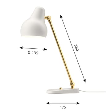 VL38 table lamp - White - Louis Poulsen