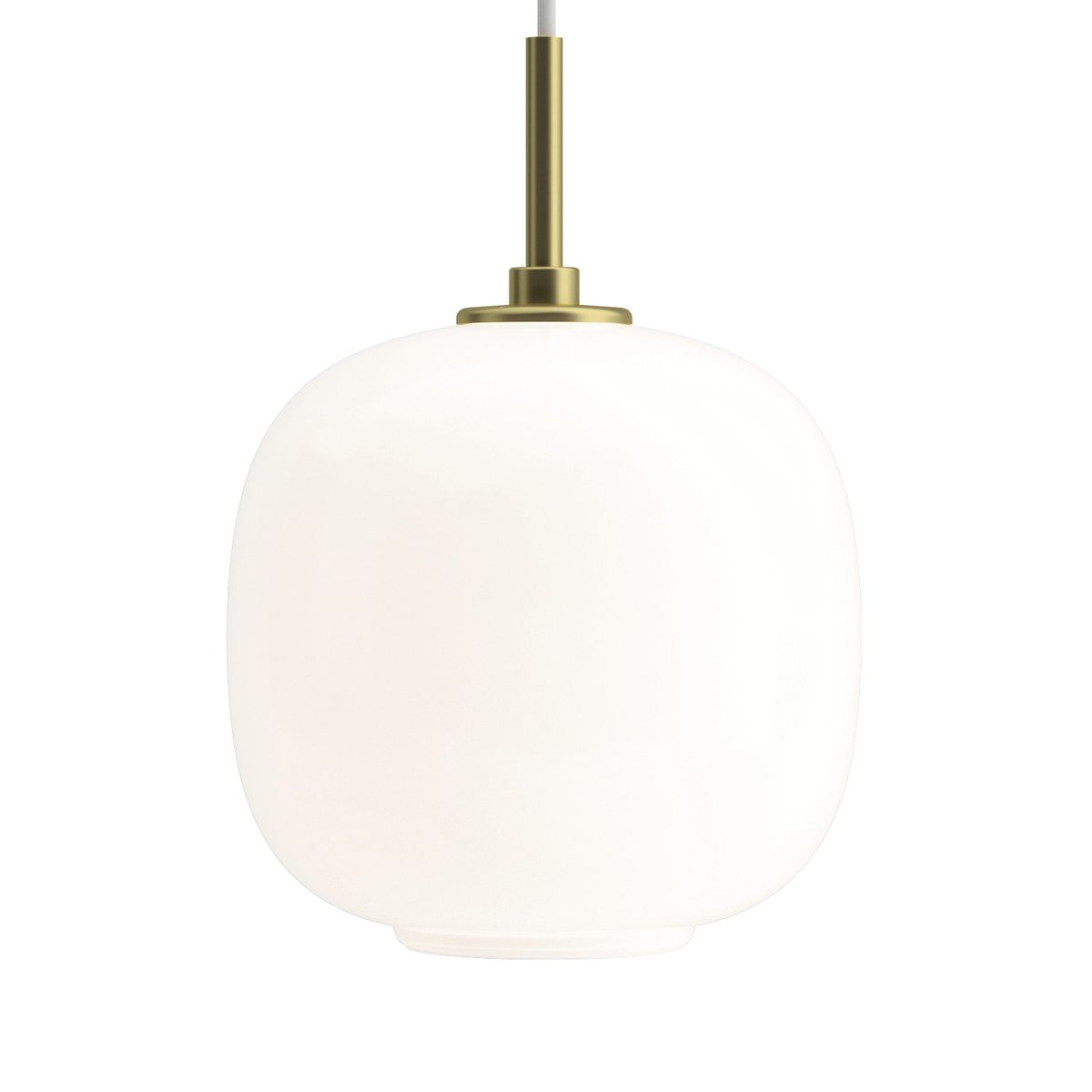 Louis Poulsen VL45 Radiohus pendant lamp o17.5 cm Brass-white opal glass
