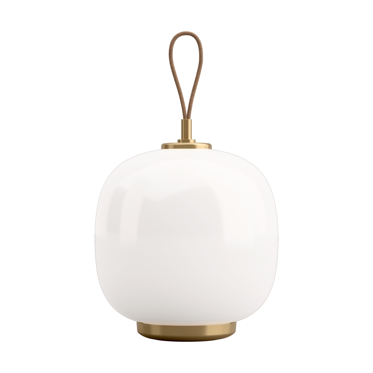Louis Poulsen VL45 Radiohus portable lamp o17,5 cm Brass-white opal glass