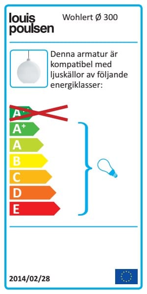 Wohlert pendant lamp Ø30 cm - White opal glass - Louis Poulsen