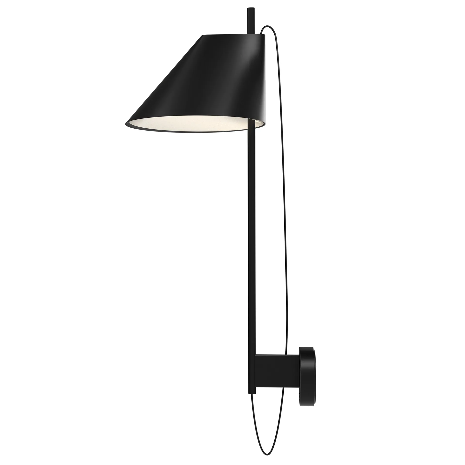 Yuh wall lamp, Black Louis Poulsen