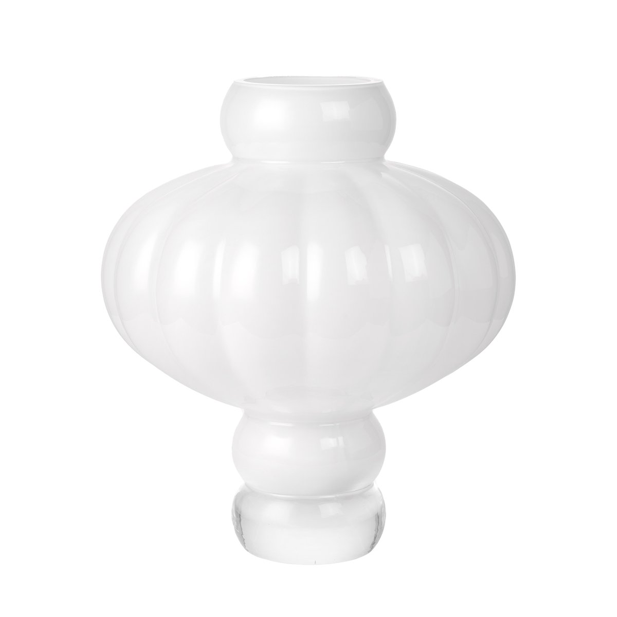 Louise Roe Balloon 08 vase 30 cm Opal White | Scandinavian Design | Vases | White