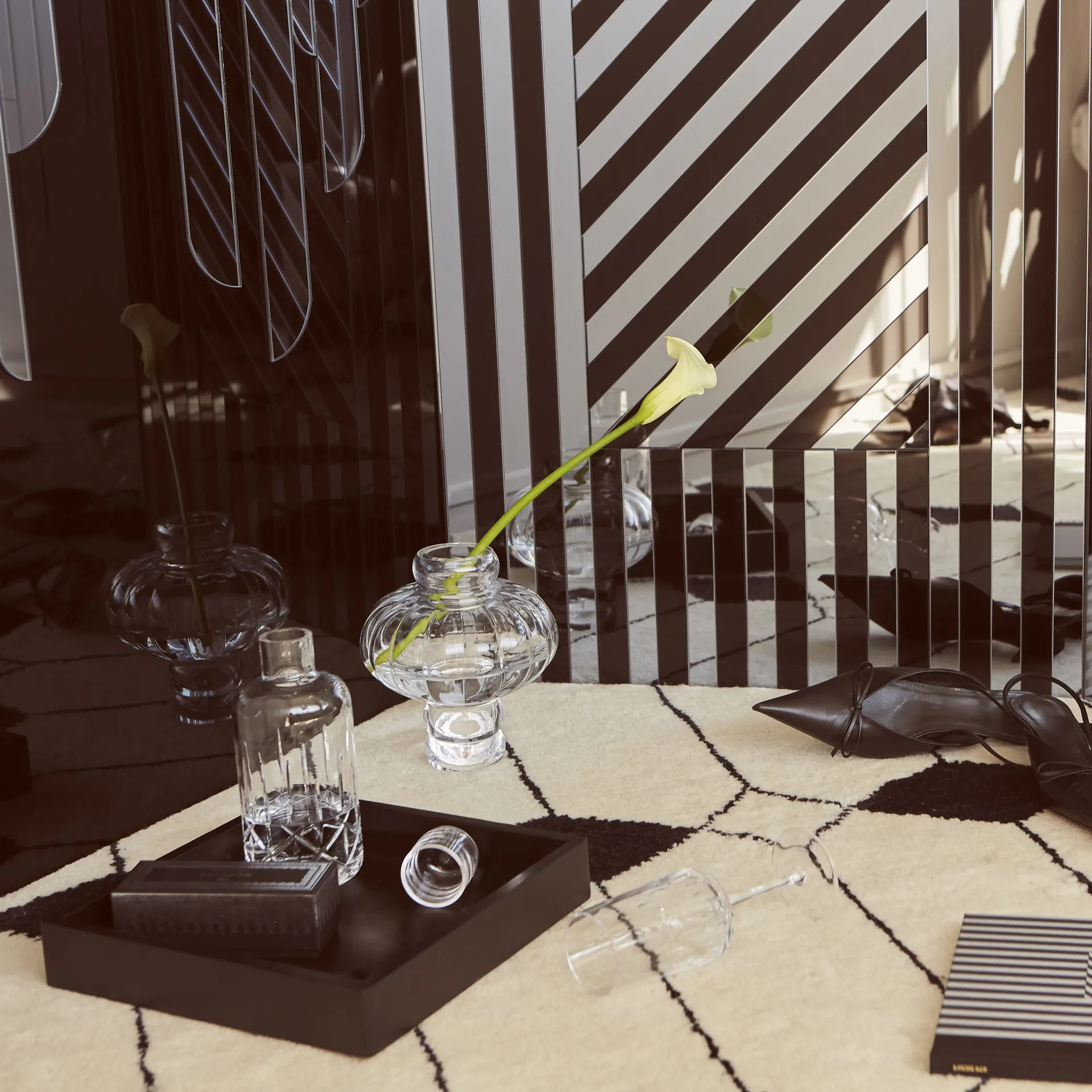 Balloon vase 20 cm, clear Louise Roe