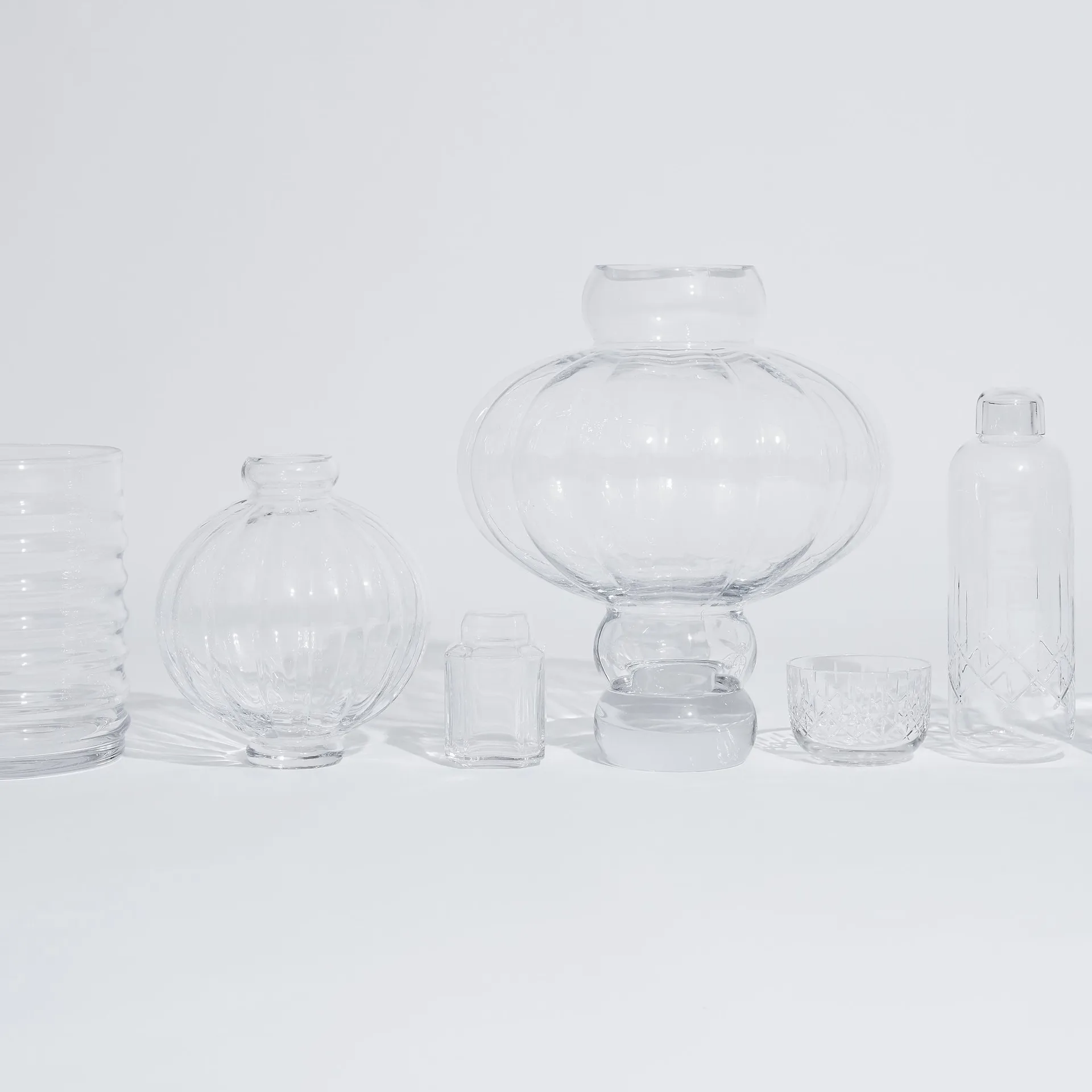 Balloon vase 25 cm, clear Louise Roe