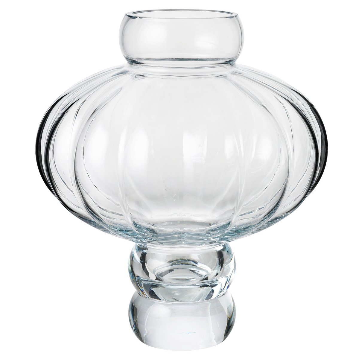 Louise Roe Balloon vase 40 cm clear | Scandinavian Design | Vases | Transparent