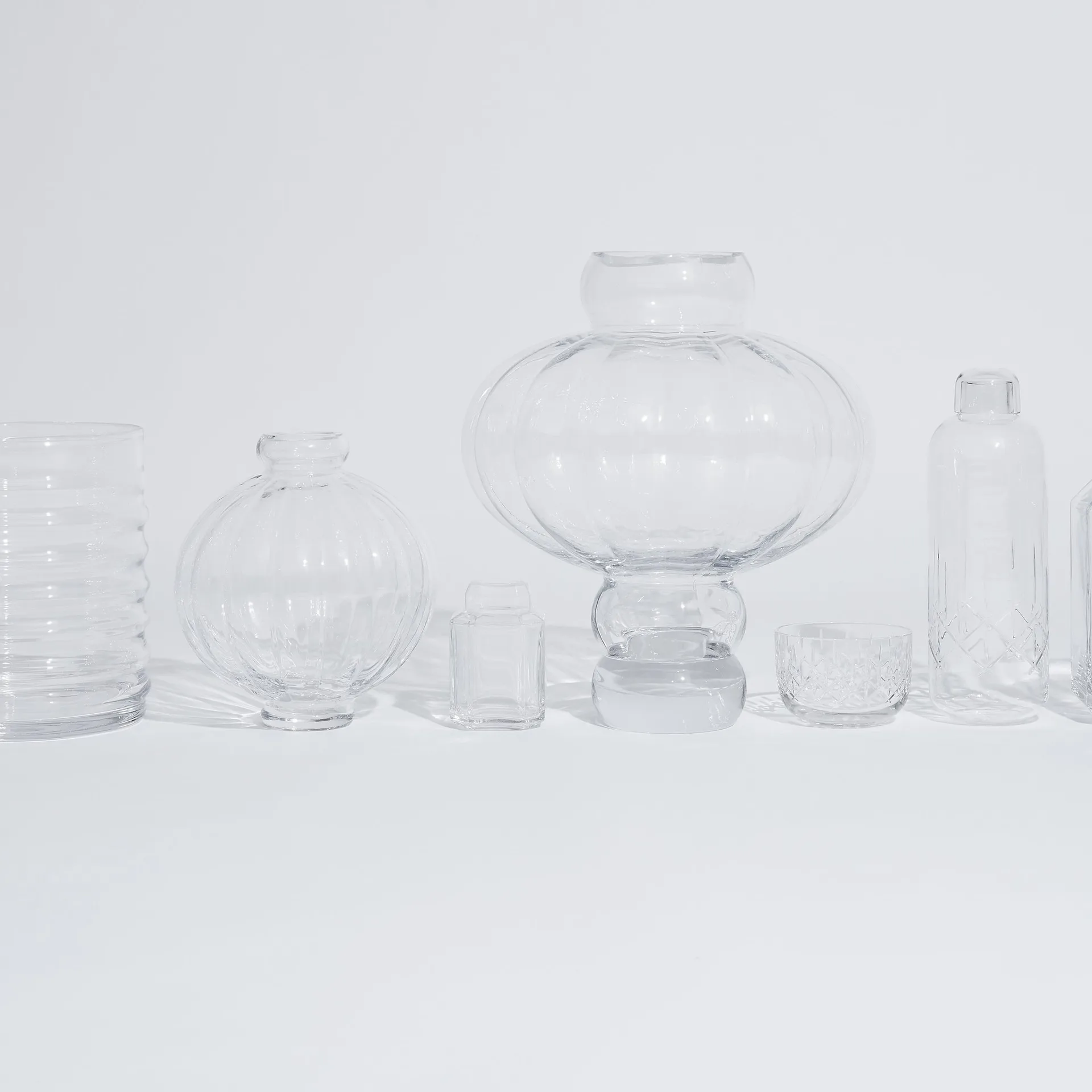Balloon vase 40 cm, clear Louise Roe